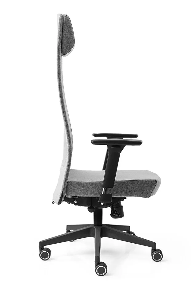 Business Çalışma Koltuğu Kumaş Gri